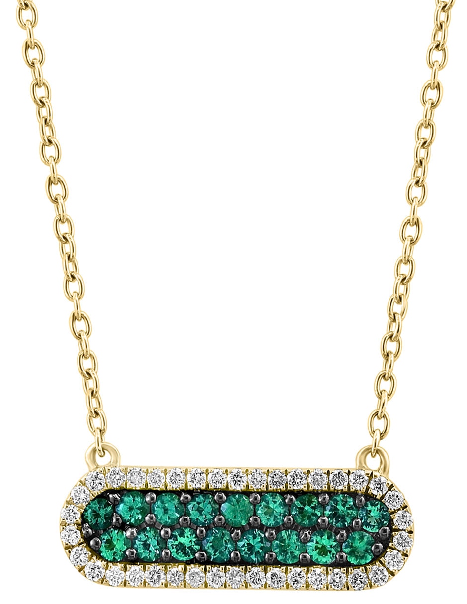 Collar Brasilica de oro 14 K
