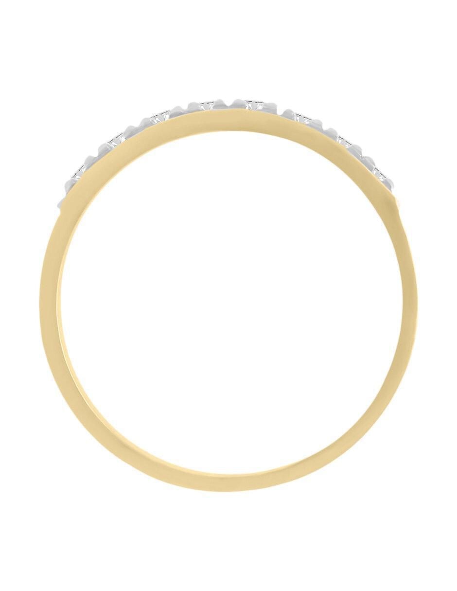 Chumbela "de" oro 14 k klamore diamante