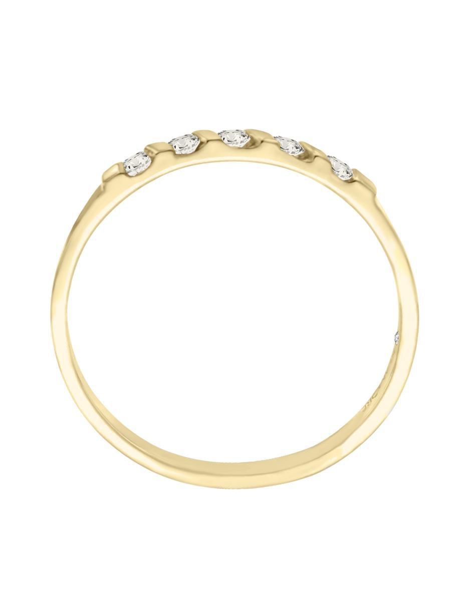 Chumbela "de" oro 14 k klamore diamante