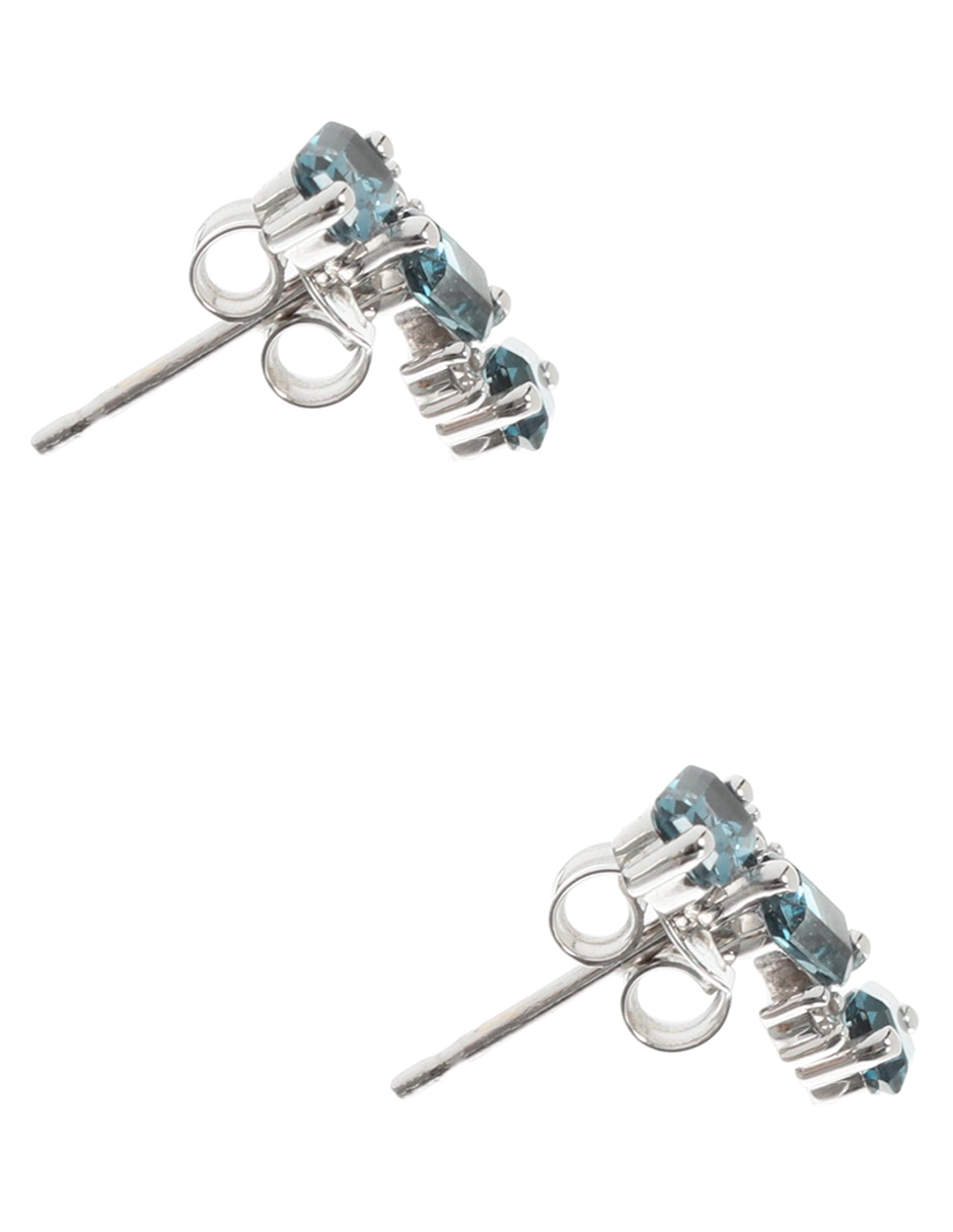 Aretes con acabado brillante fantasía 3