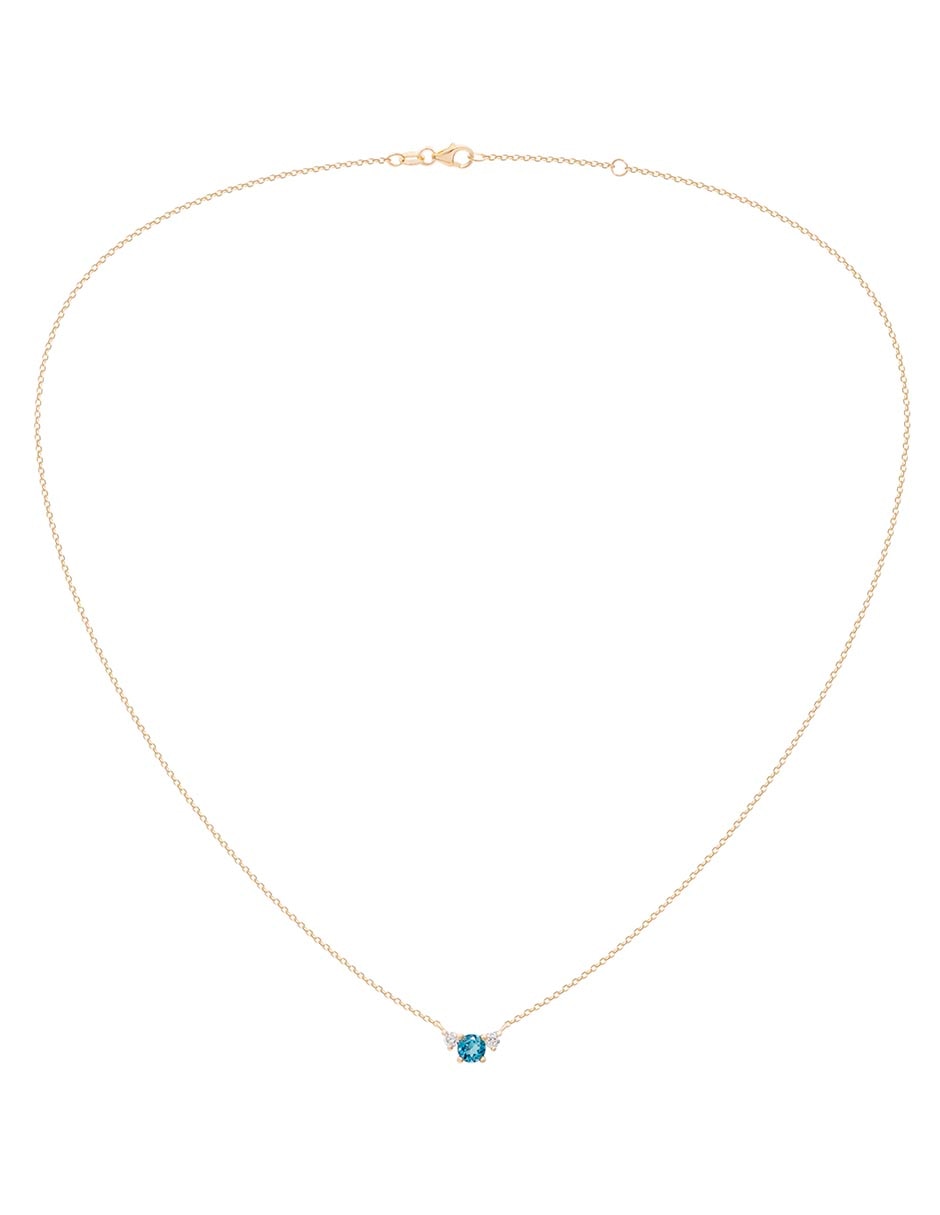 Collar de oro amarillo 14 K 2