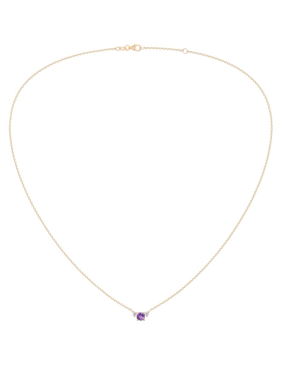 Collar de oro amarillo 14 K 2