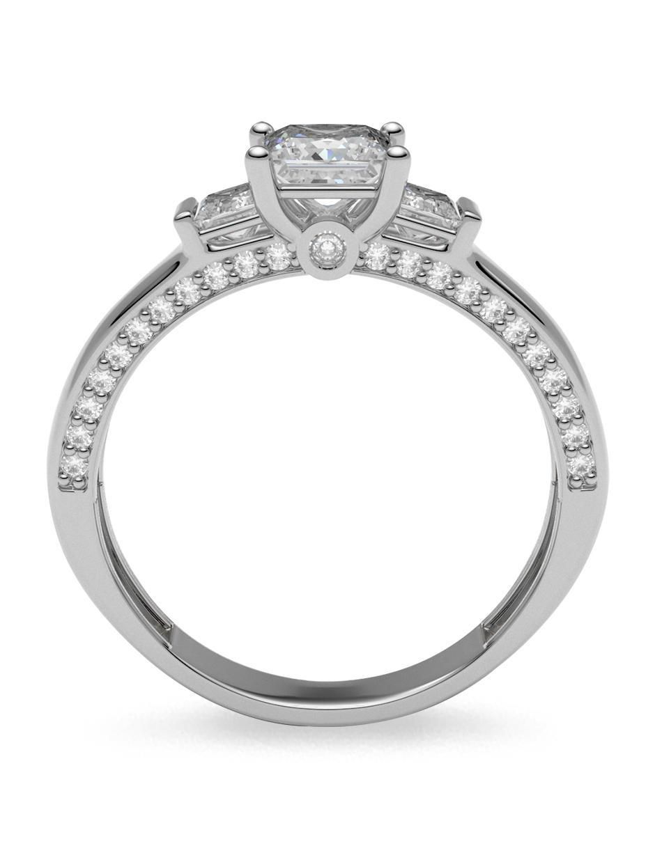 Anillo de compromiso 14 k 3