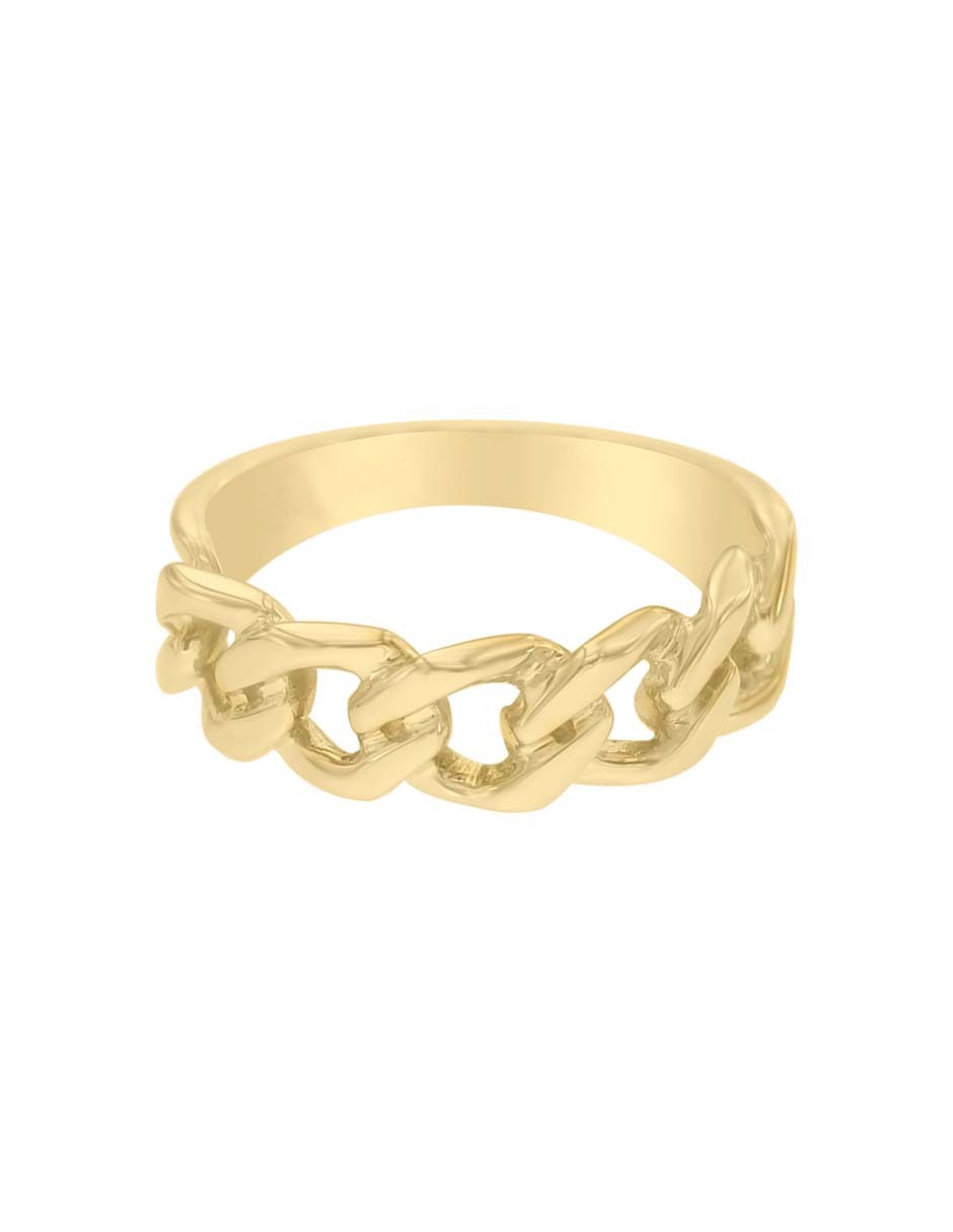 Anillo de cadena Fianelli 14 k de oro amarillo Liverpool