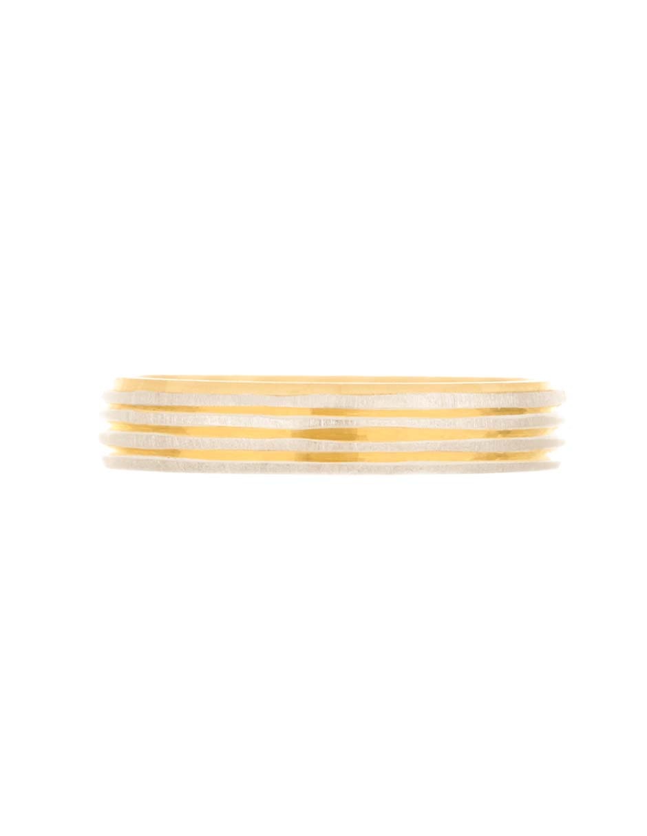 Argolla de oro amarillo 14 k 2