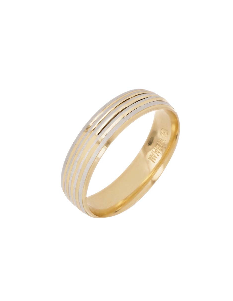 Argolla de oro 14 k 3