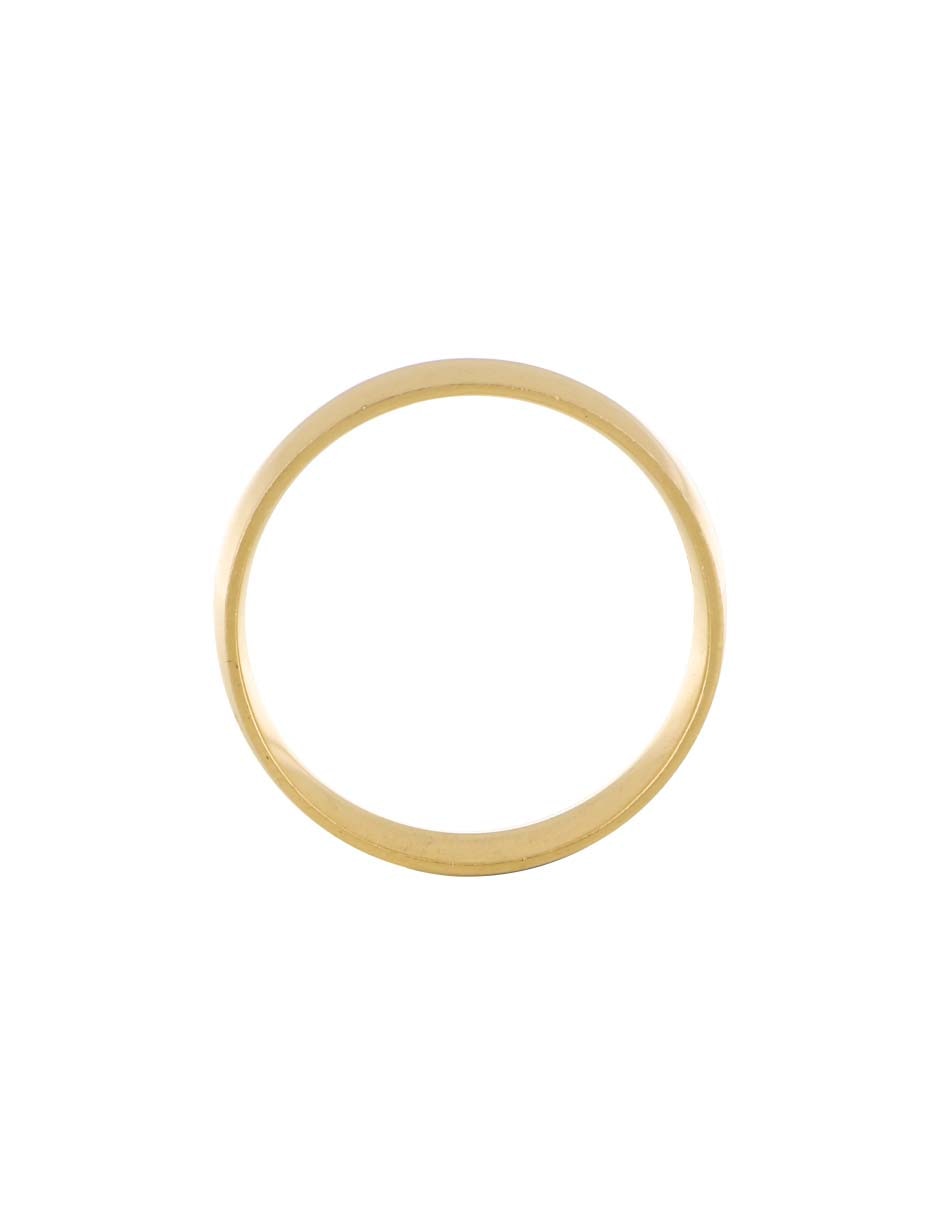 Argolla de oro amarillo 14 k 2