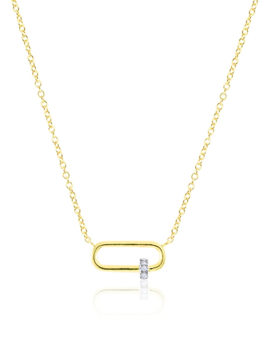 Collar de oro amarillo 14 K Collar de oro amarillo 14 K