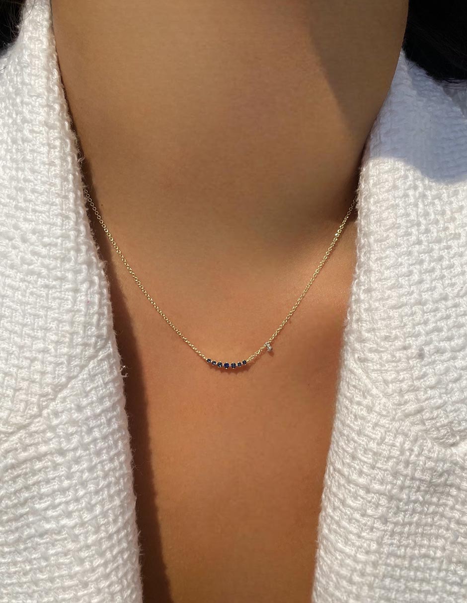 Collar de oro amarillo 14 K 2