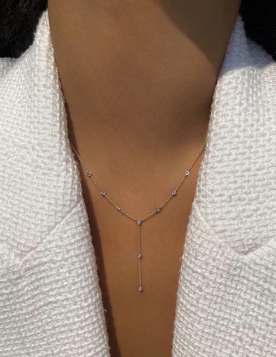 Collar de oro 14 K 2
