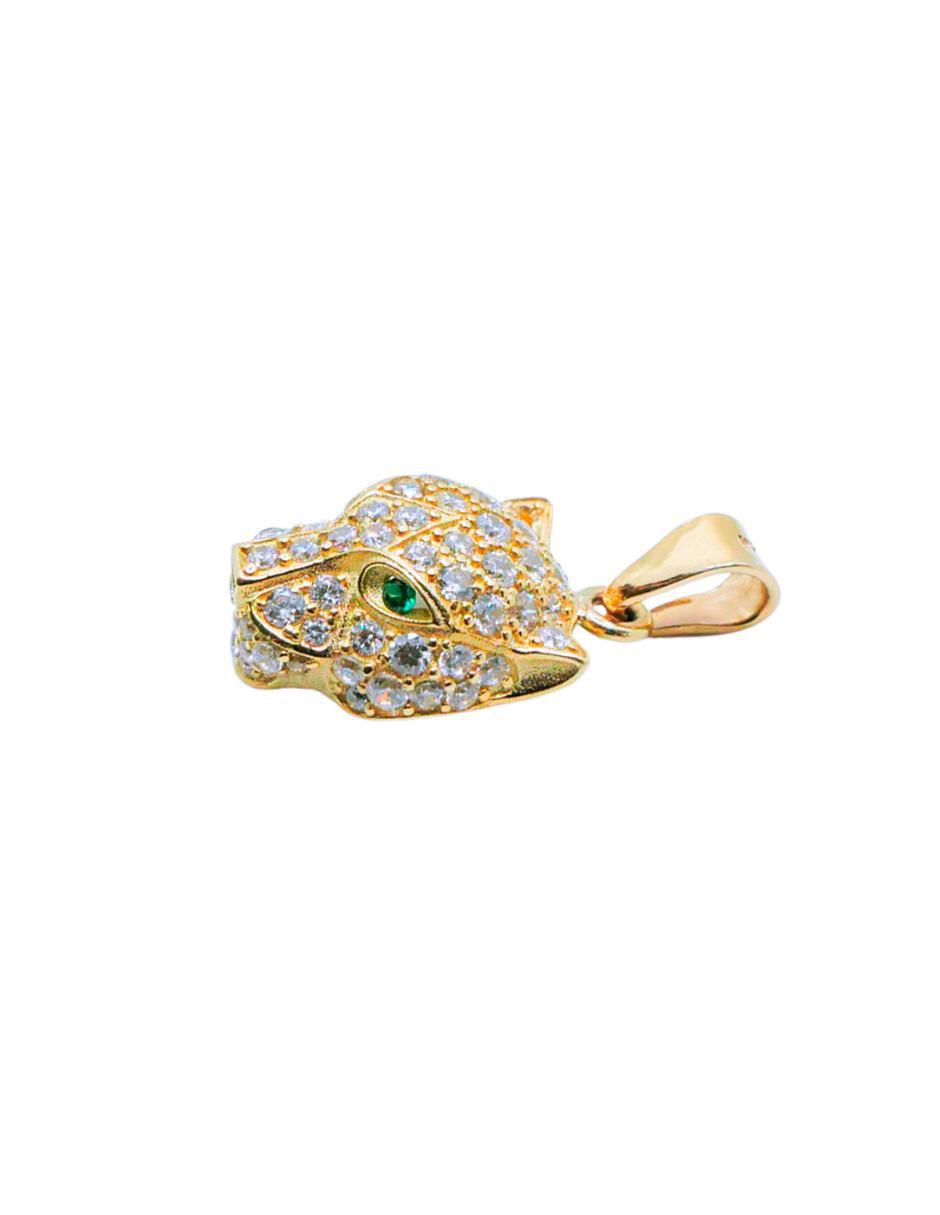 Dije de jaguar de oro amarillo 10 K 2