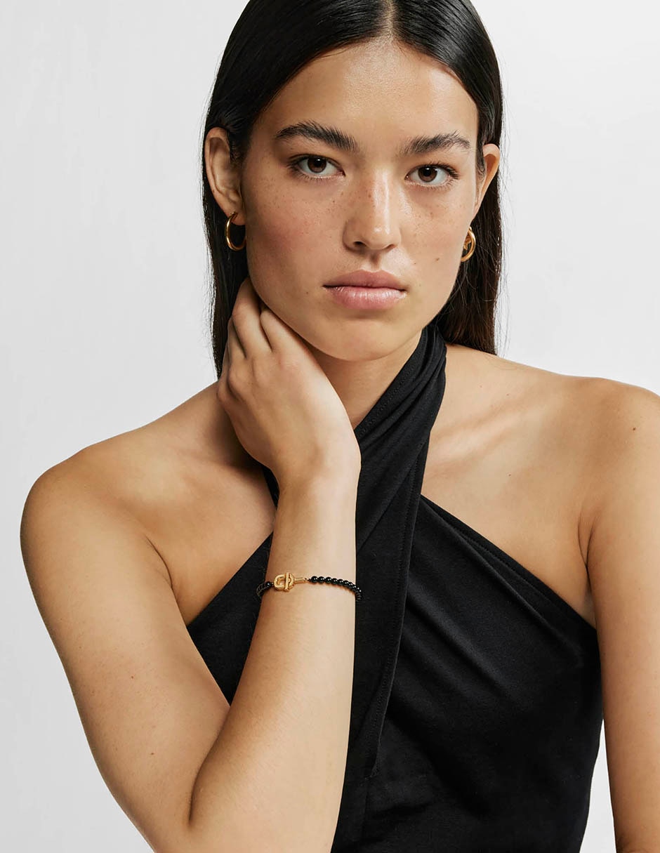 Pulsera 18 K Manifesto con acabado brillante 5