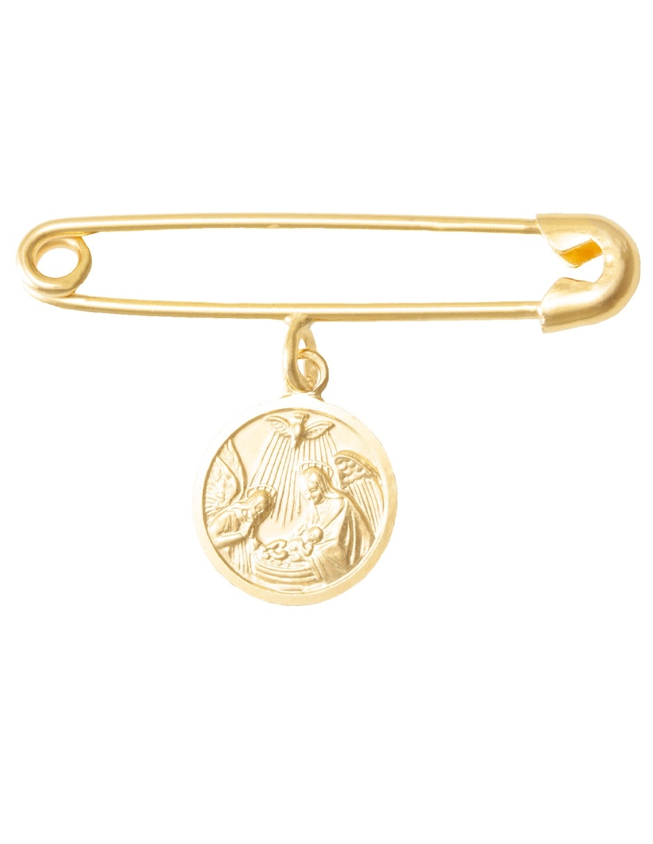 Dije de seguro de oro 14 K