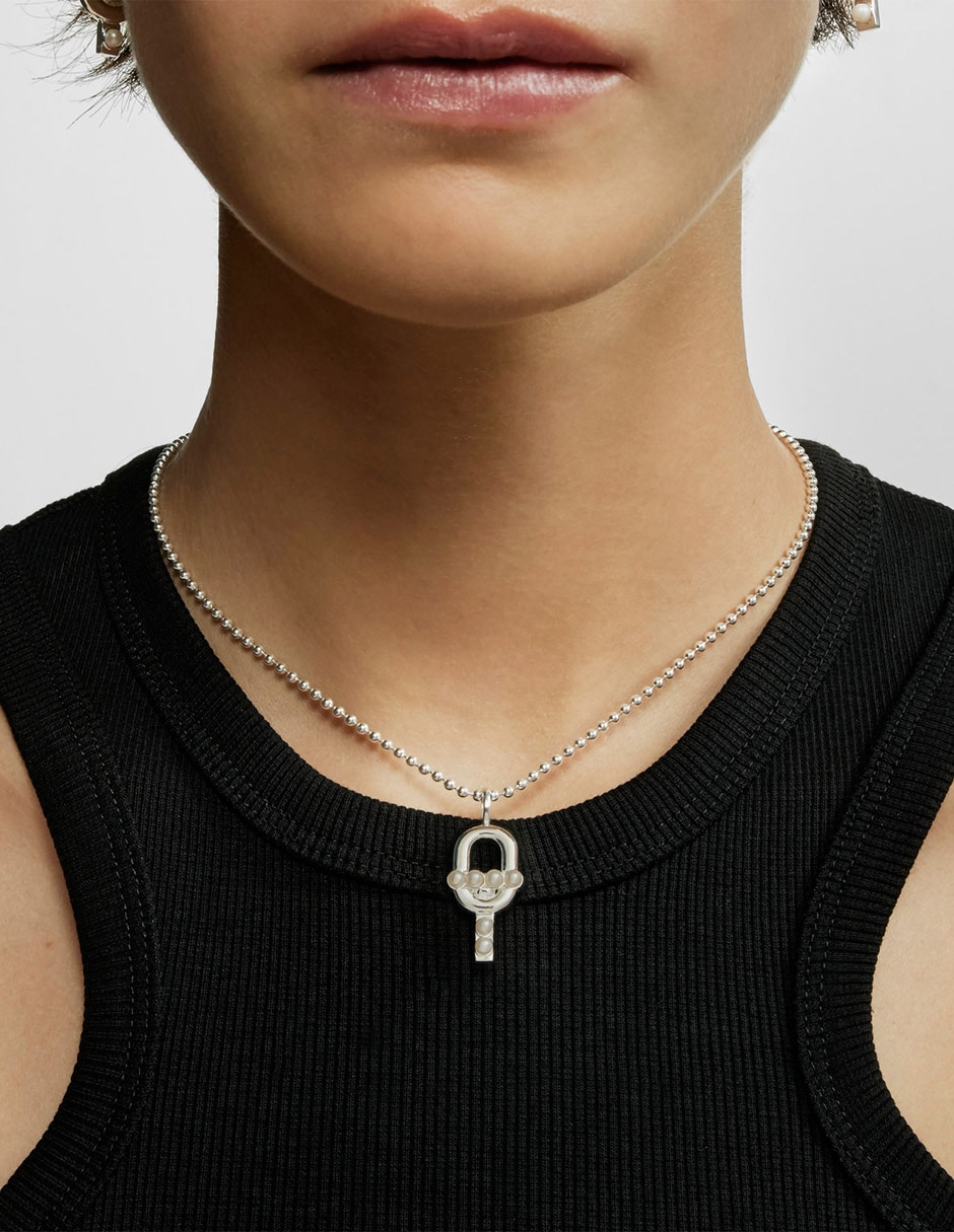 Colgante manifesto de plata P 925 4