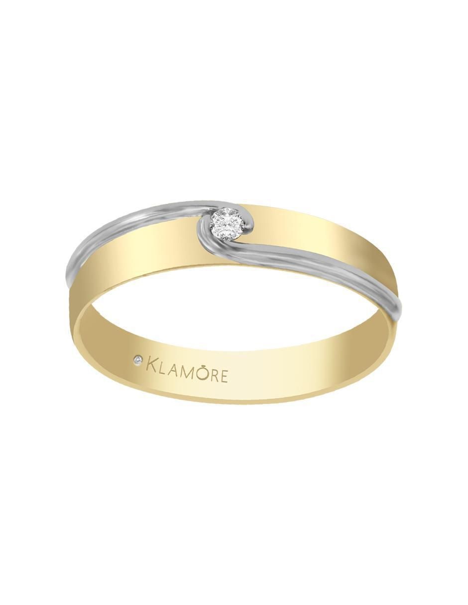 Argolla de oro 14 k Tabita diamante Argolla de oro 14 k Tabita diamante