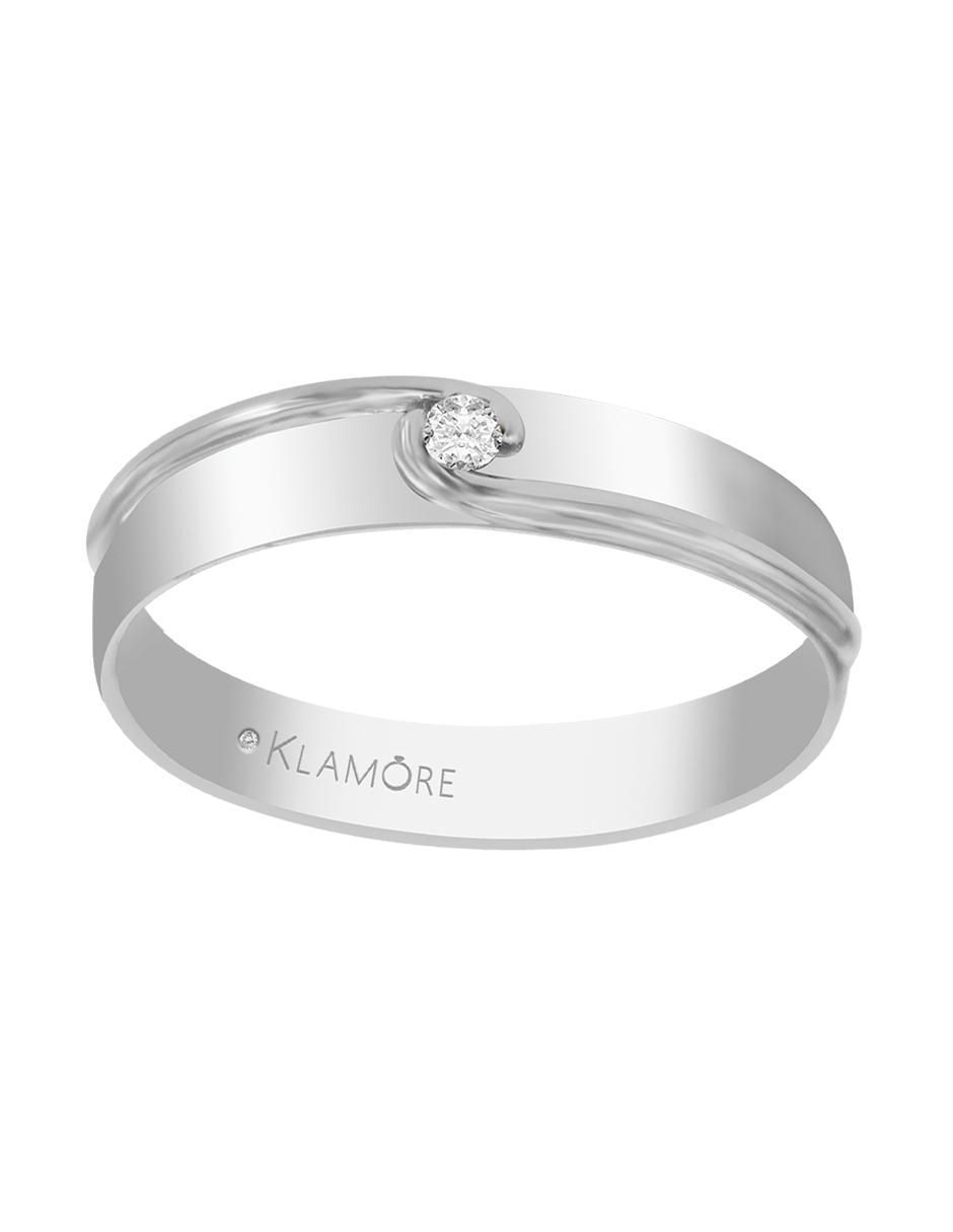 Argolla de oro 14 k Tabita diamante