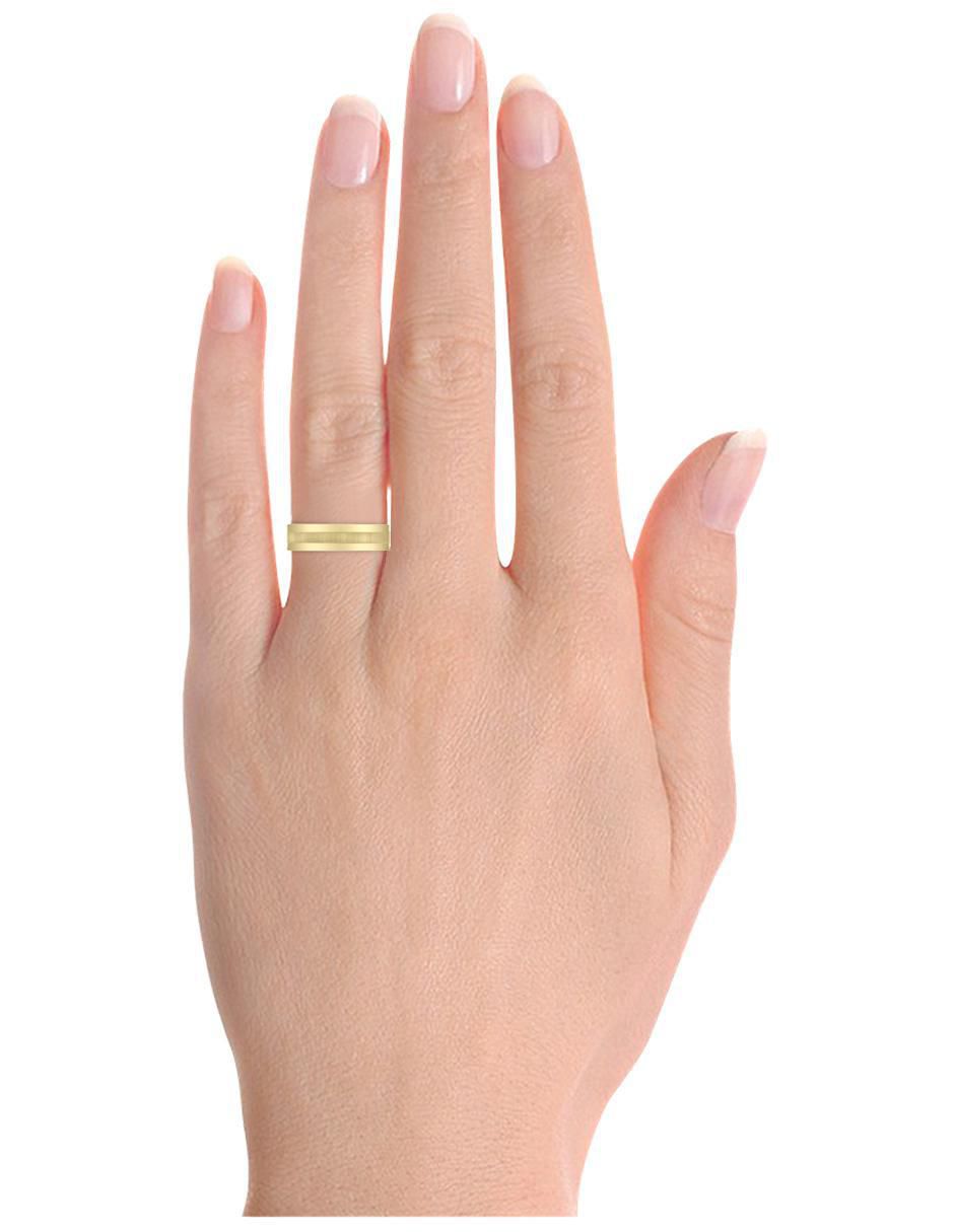 Argolla "de" oro 14 k klamore sin gema