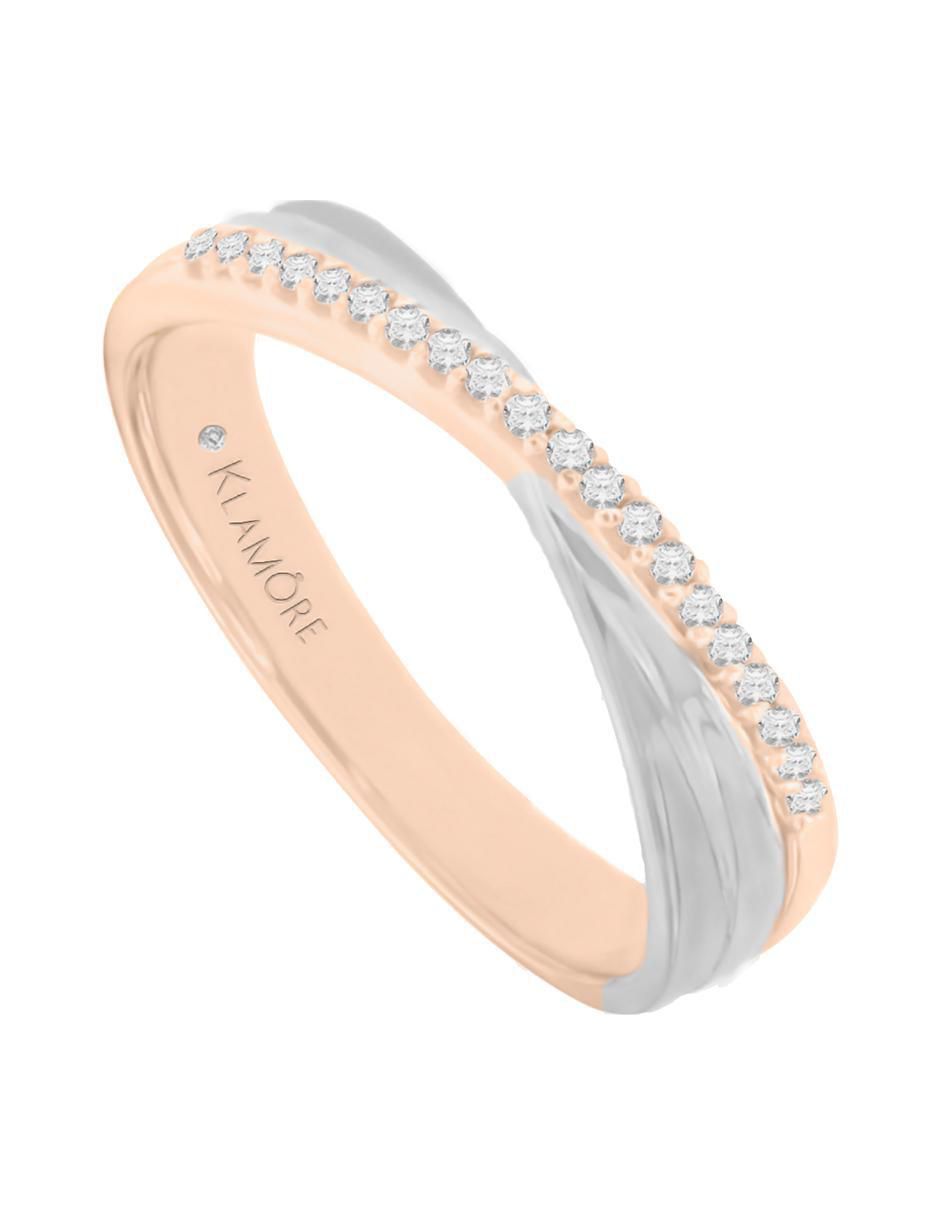 Argolla de oro 14 k Asaf diamante 3