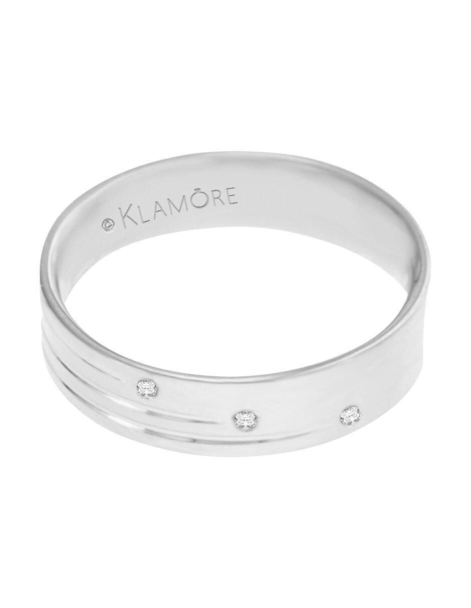 Argolla de oro 14 k Timeless diamante
