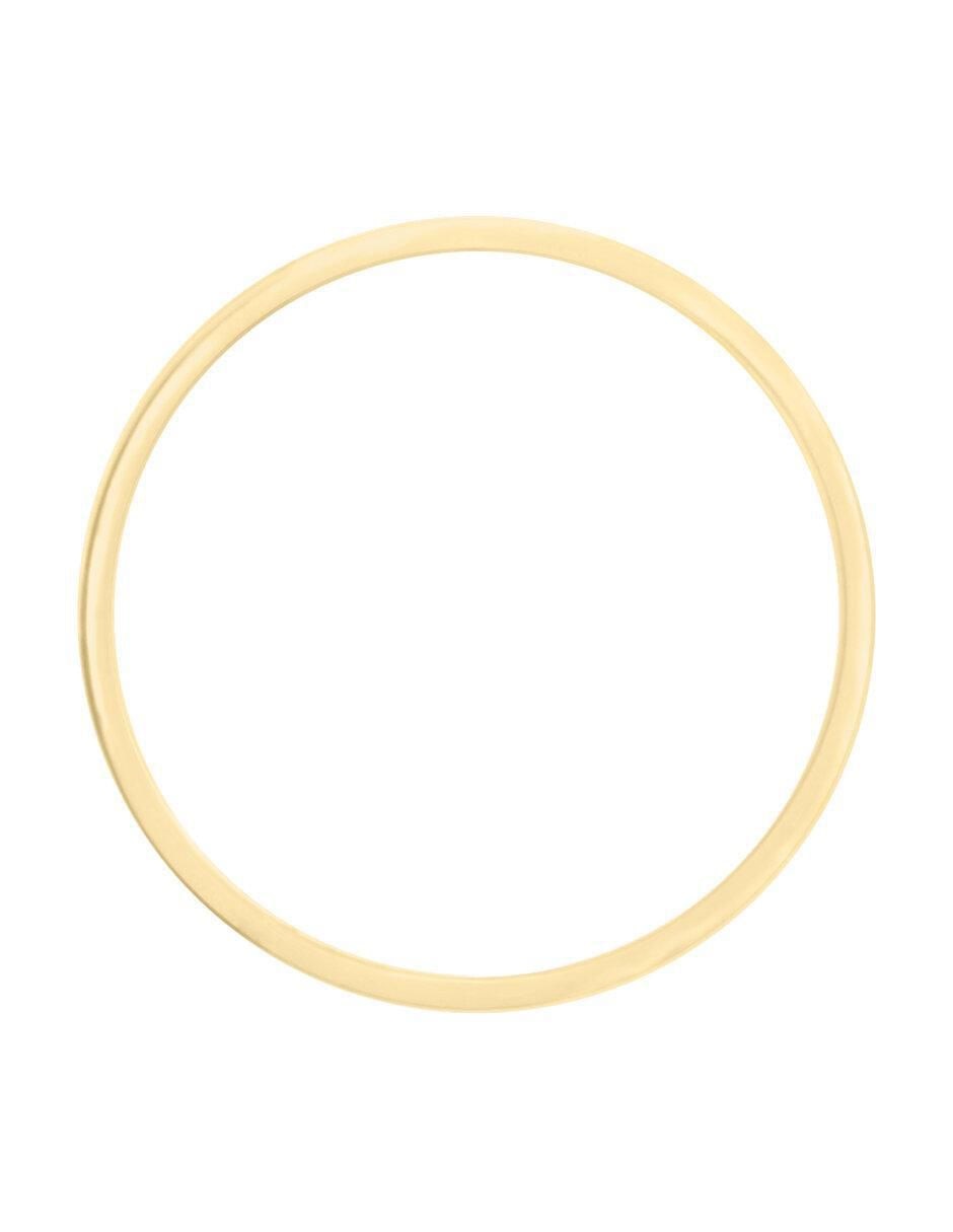 Argolla "de" oro 14 k klamore sin gema