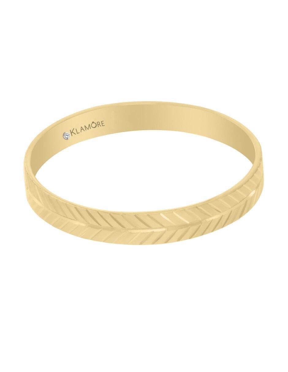 Argolla de oro 14 k Mila