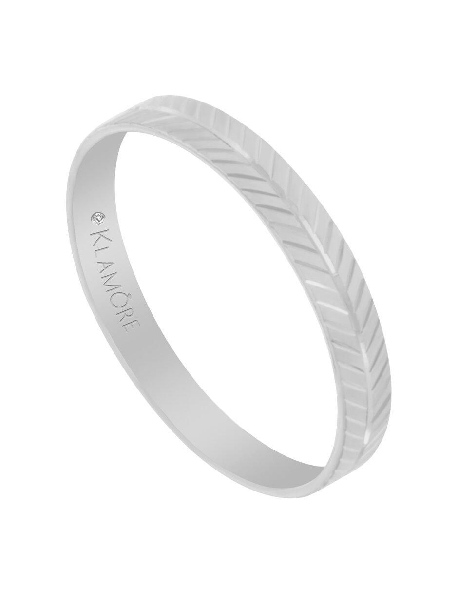 Argolla de oro 14 k Mila 3