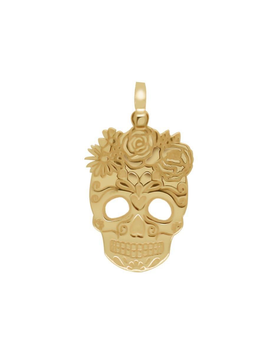 Dije de catrina de oro 14 K