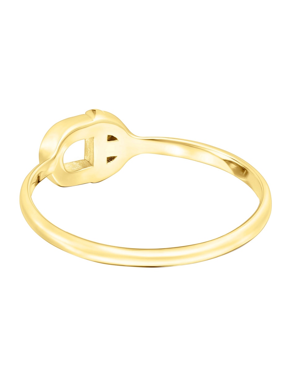 Anillo Manifiesto 18 k de oro brillante 3