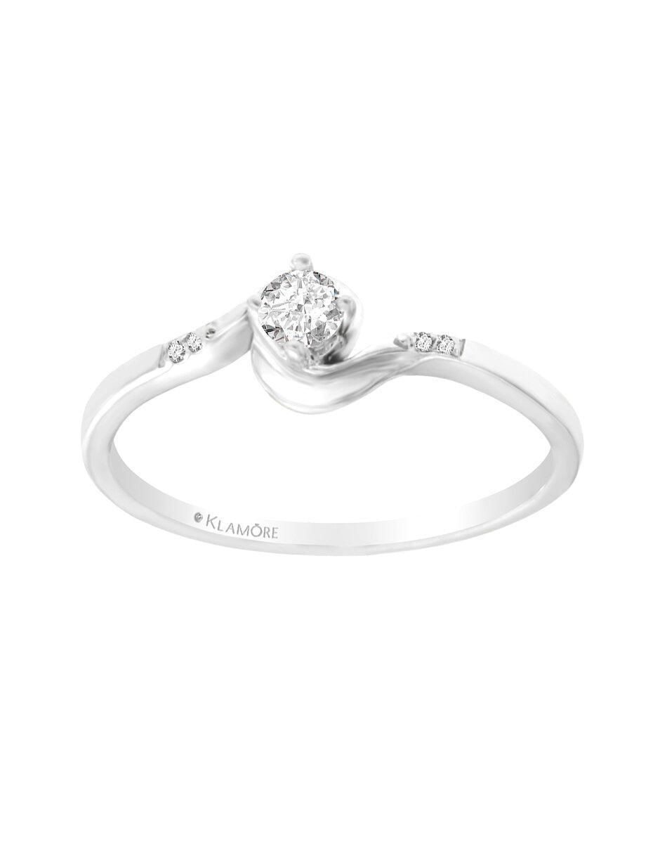 Solitario de oro 14 k Aloysa diamante Solitario de oro 14 k Aloysa diamante