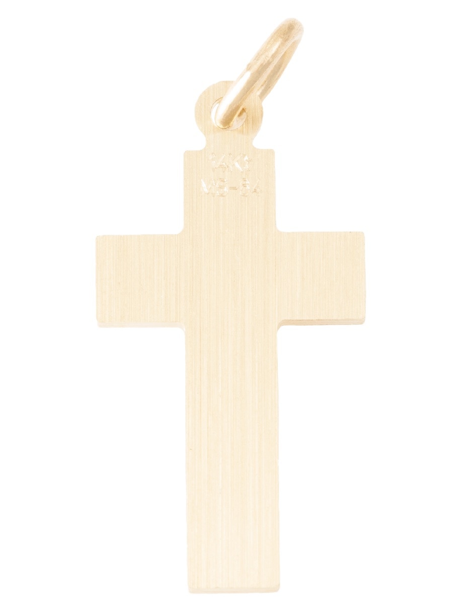Dije de cruz de oro 14 K
