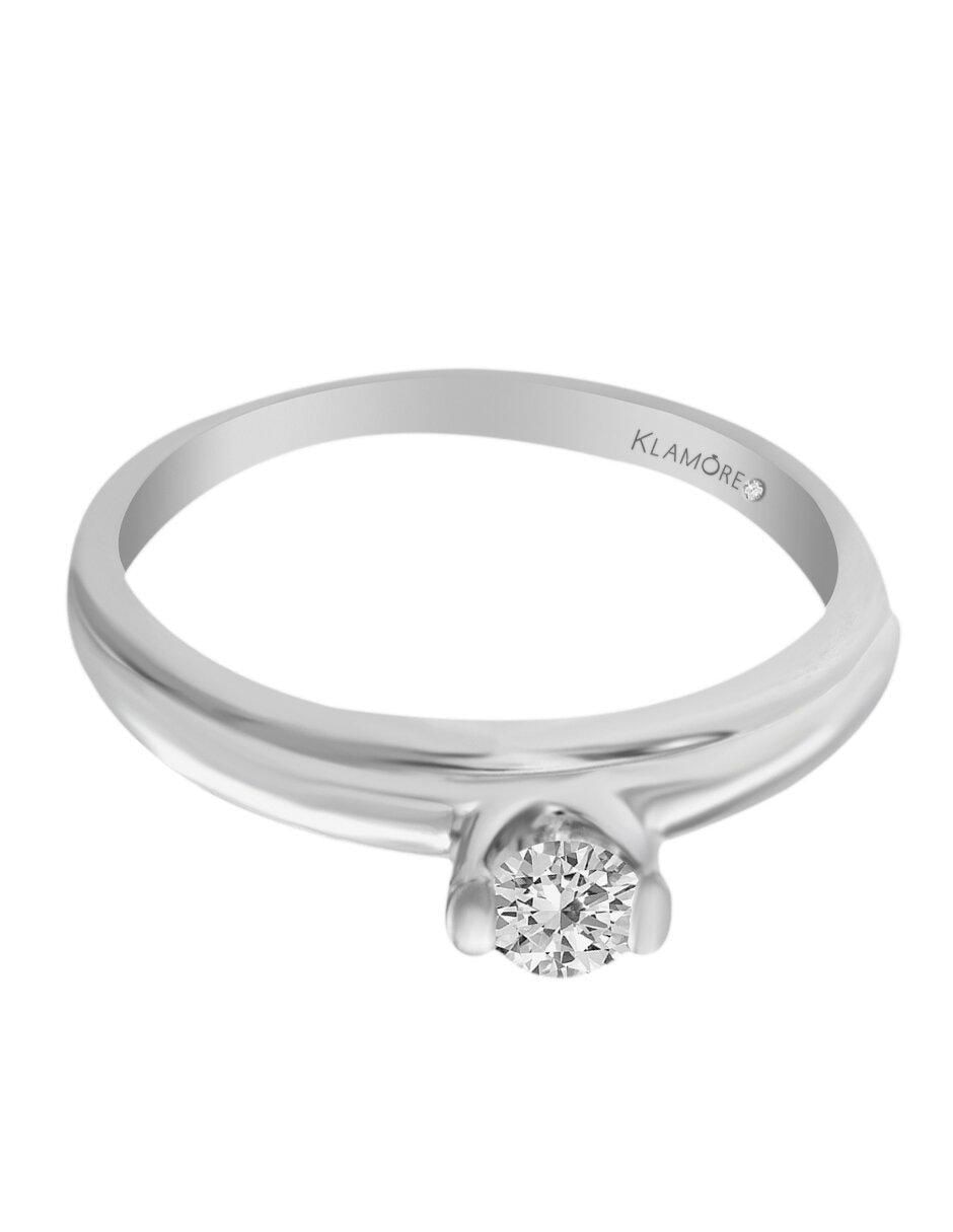 Solitario de oro 14 k Desire diamante