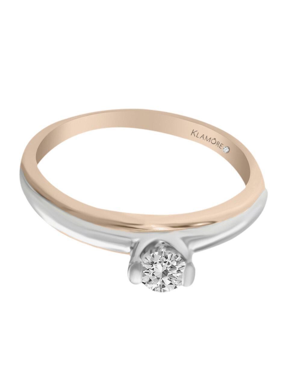 Solitario de oro 14 k Desire diamante Solitario de oro 14 k Desire diamante