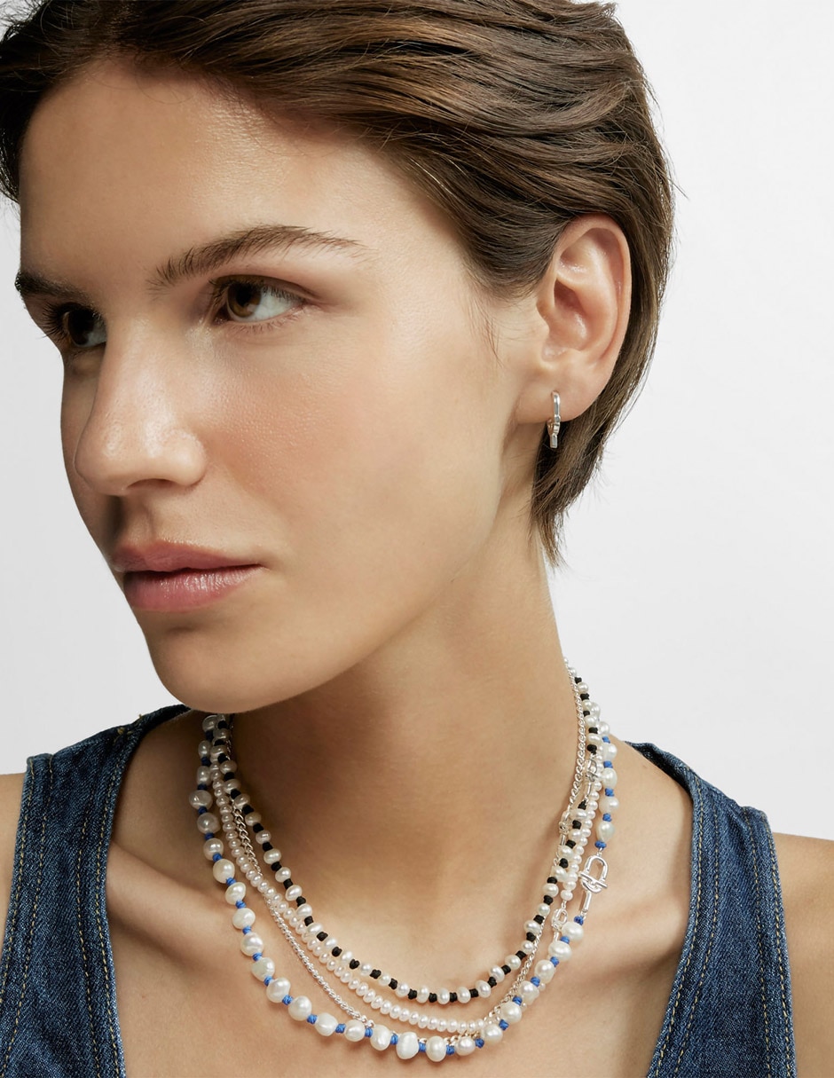 Collar Manifiesto de plata P 925 7