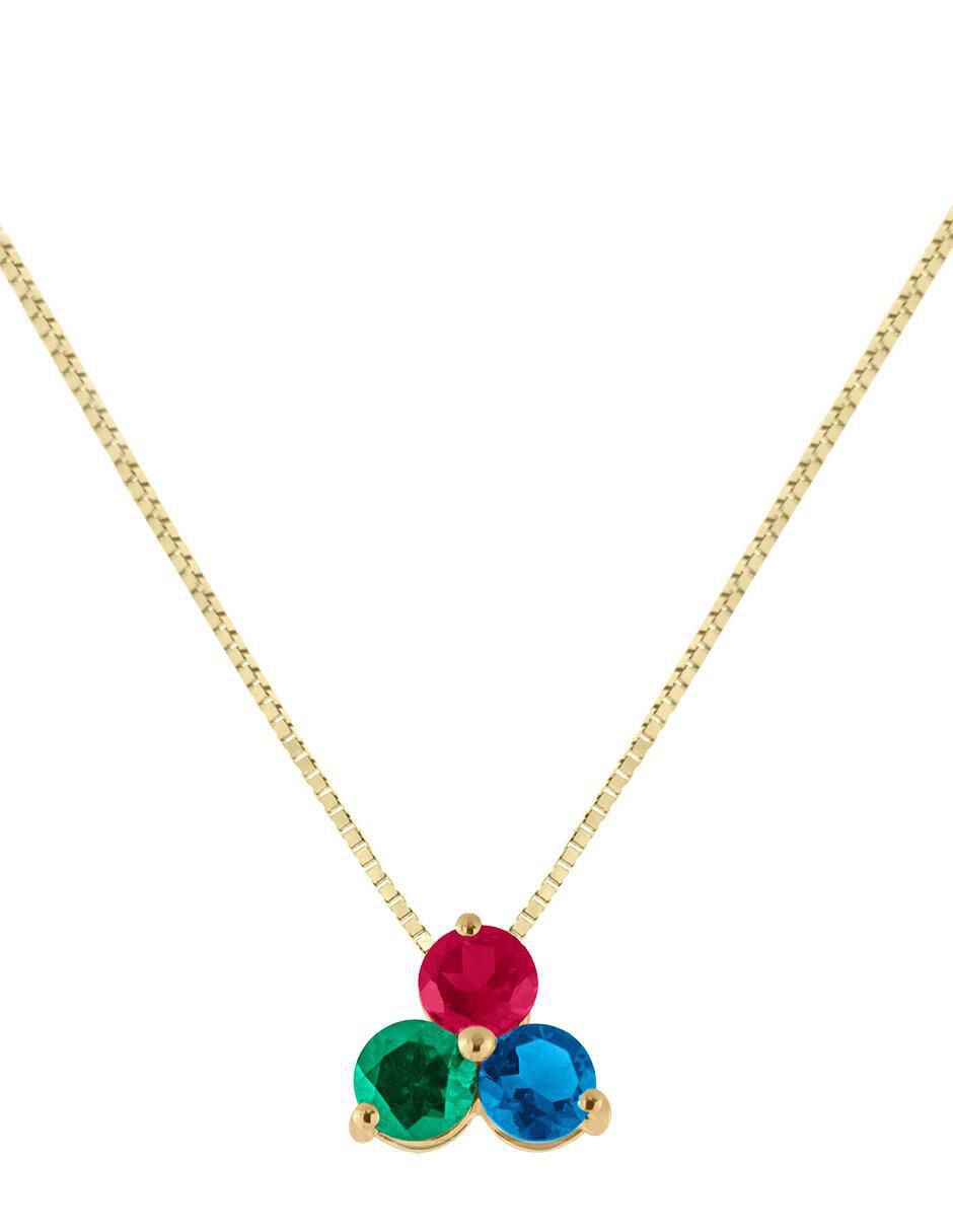 Collar Danae de oro 14 K 3