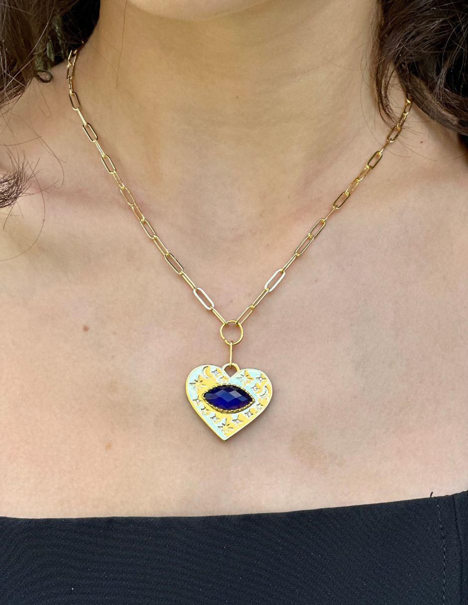 Collar de corazón 3