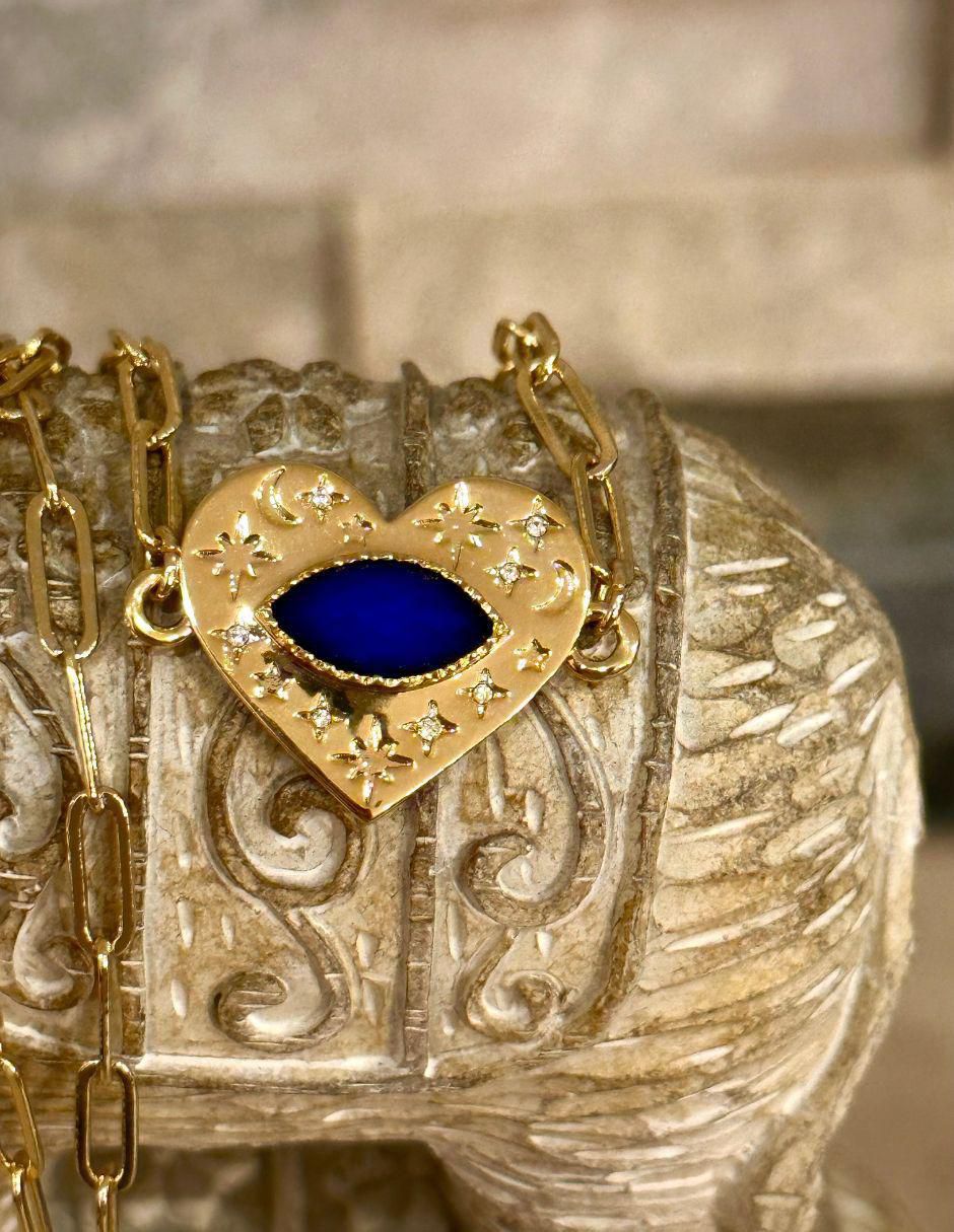 Collar de corazón 4