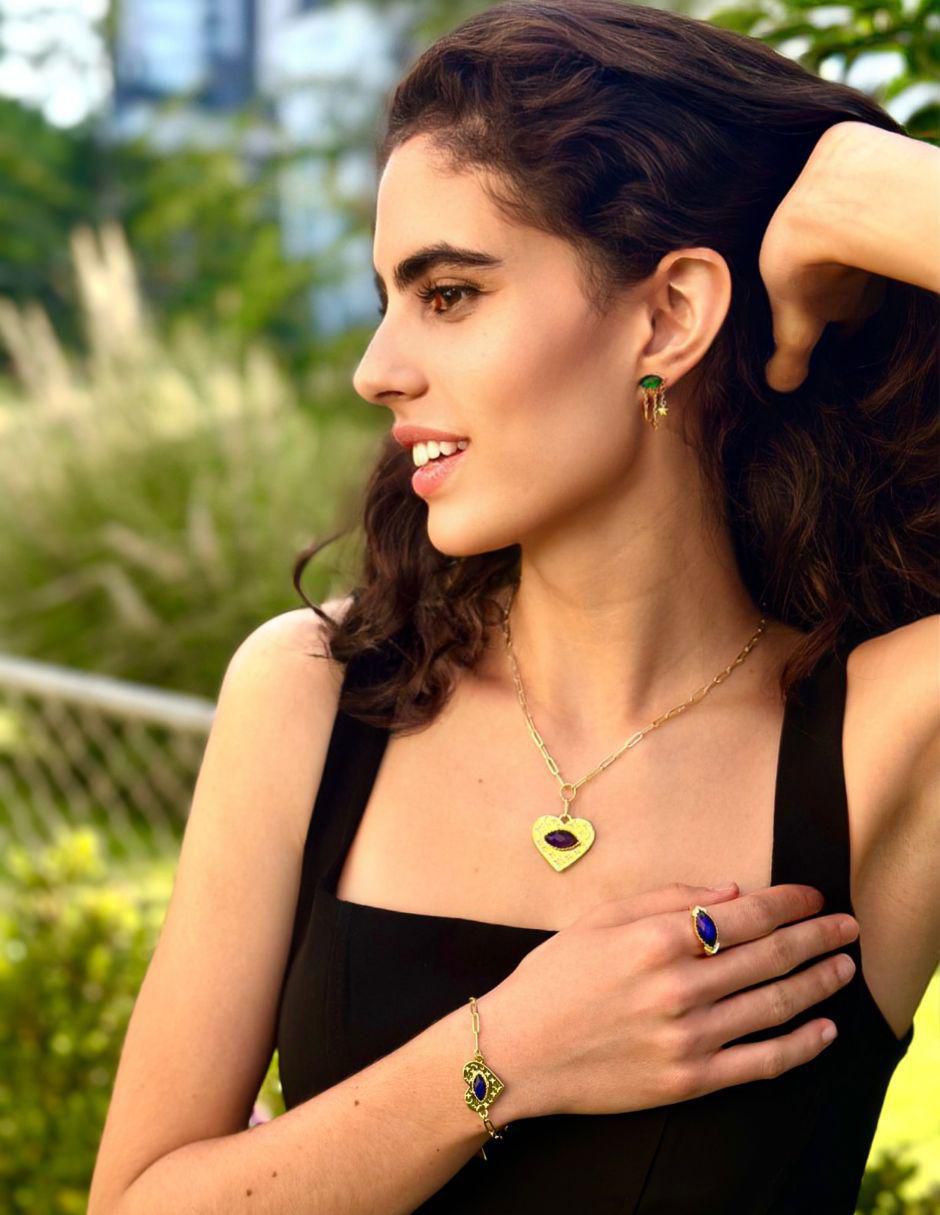 Collar de corazón 5