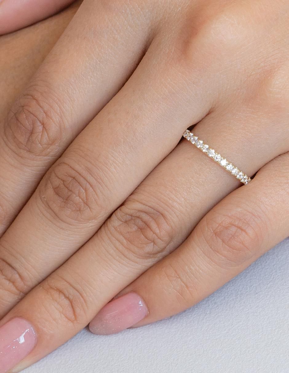 Churumbela "de" oro 14 k abba joyas sin familia zirconia