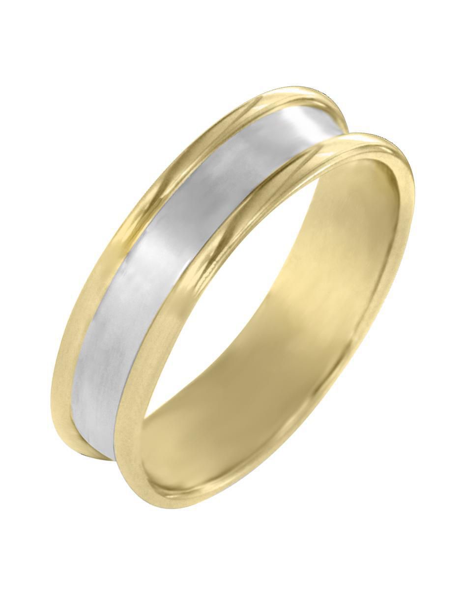 Argolla "de" oro 14 k klamore sin gema