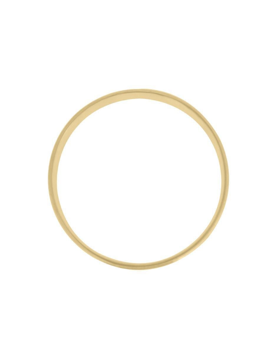 Argolla "de" oro 14 k klamore sin gema