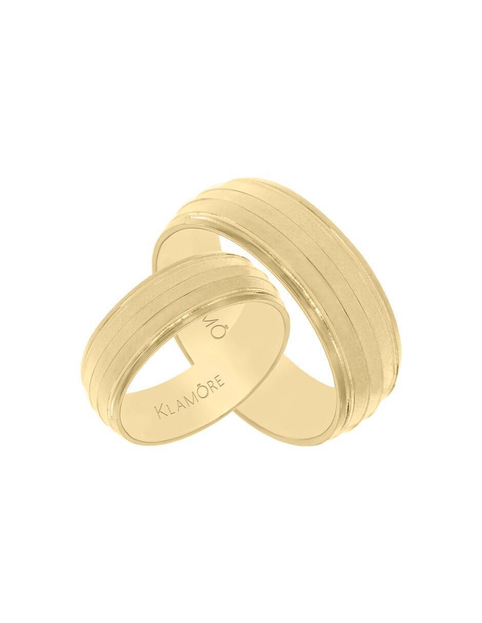 Argolla de oro 14 k Liri 5