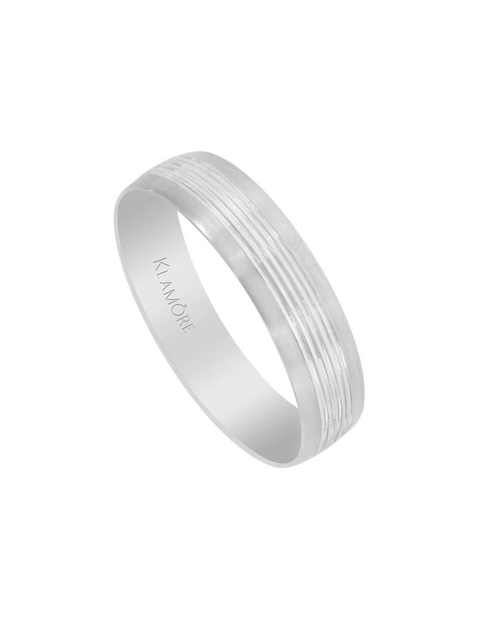 Argolla de oro 14 k Vida 3