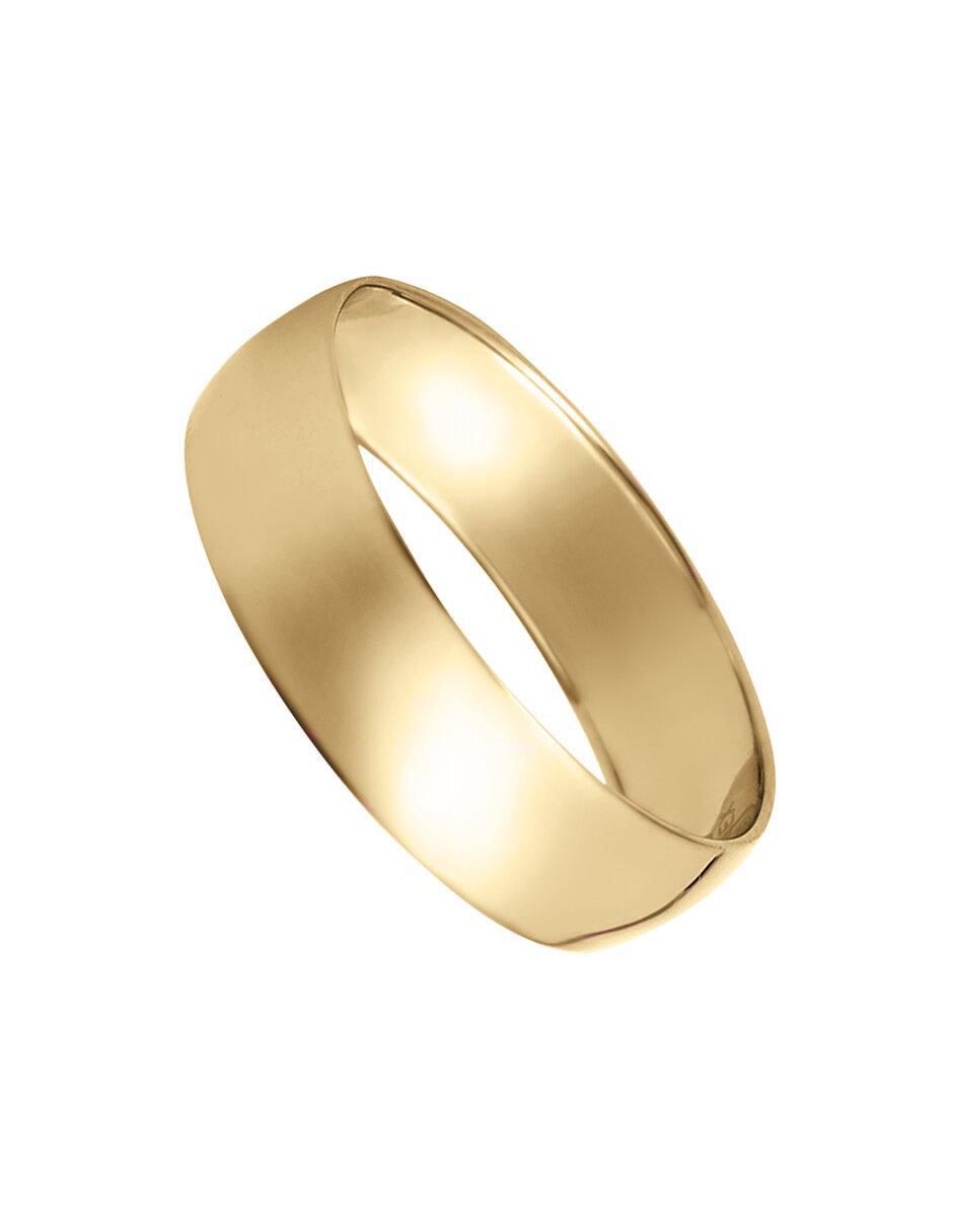 Argolla "de" oro 14 k klamore sin gema