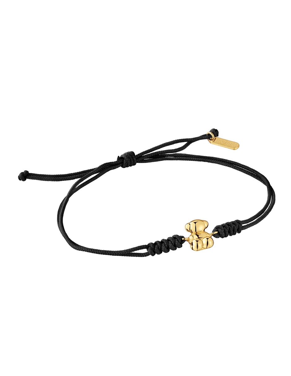 Pulsera de oro 18 K Bold Bear con acabado liso 2