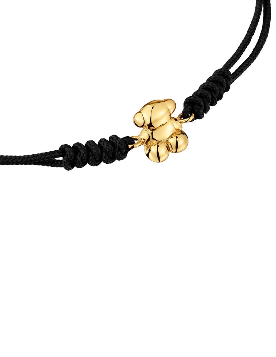 Pulsera de oro 18 K Bold Bear con acabado liso 3