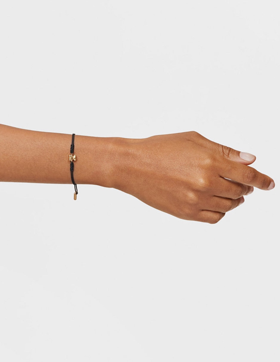 Pulsera de oro 18 K Bold Bear con acabado liso 6