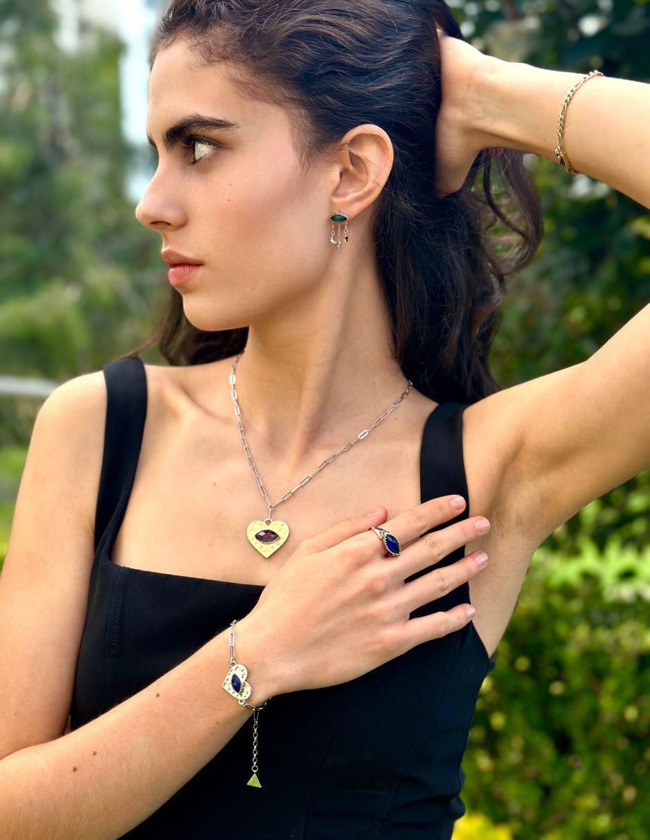 Collar de corazón 4