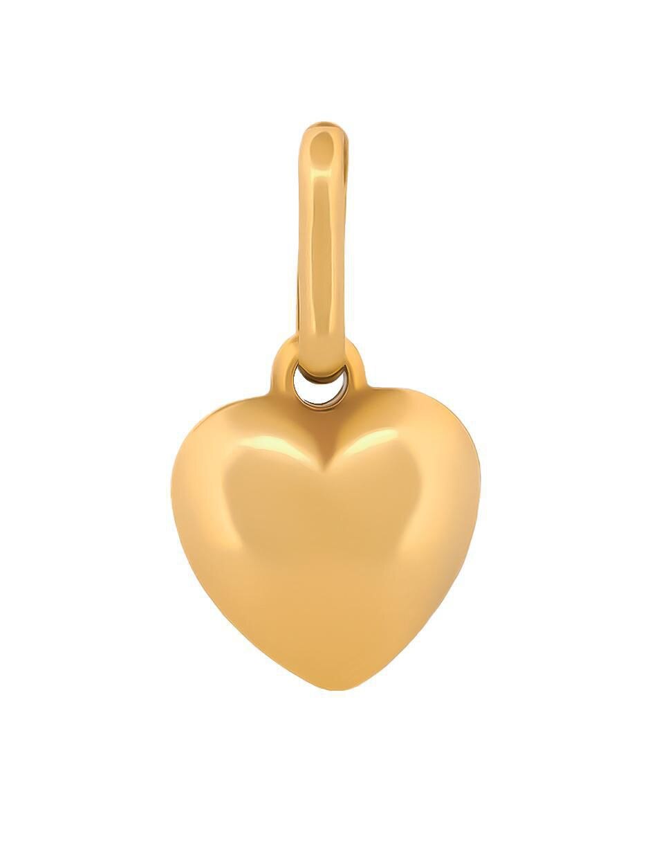 Dije de corazón de oro 18 K 1