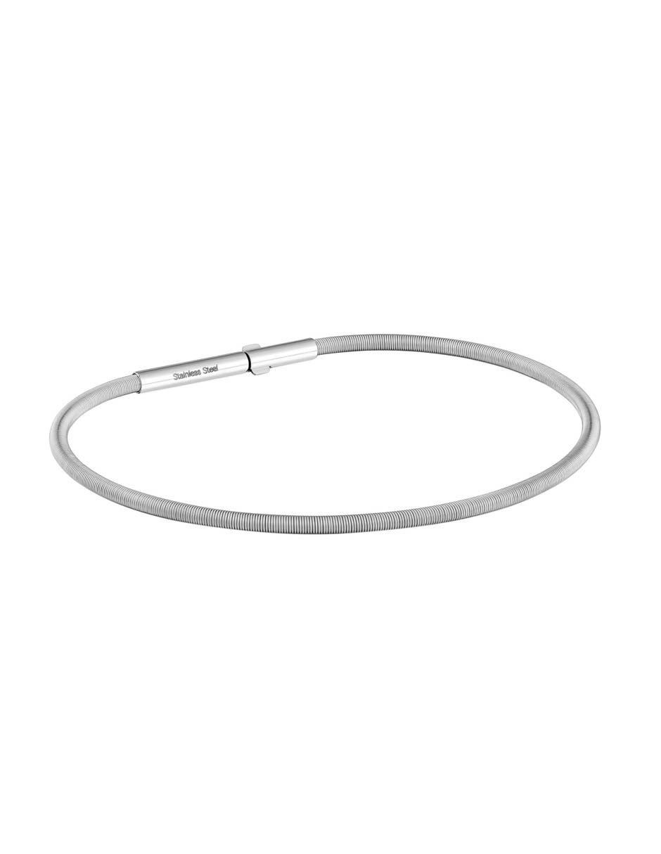Pulsera Mesh Tube con acabado liso 2