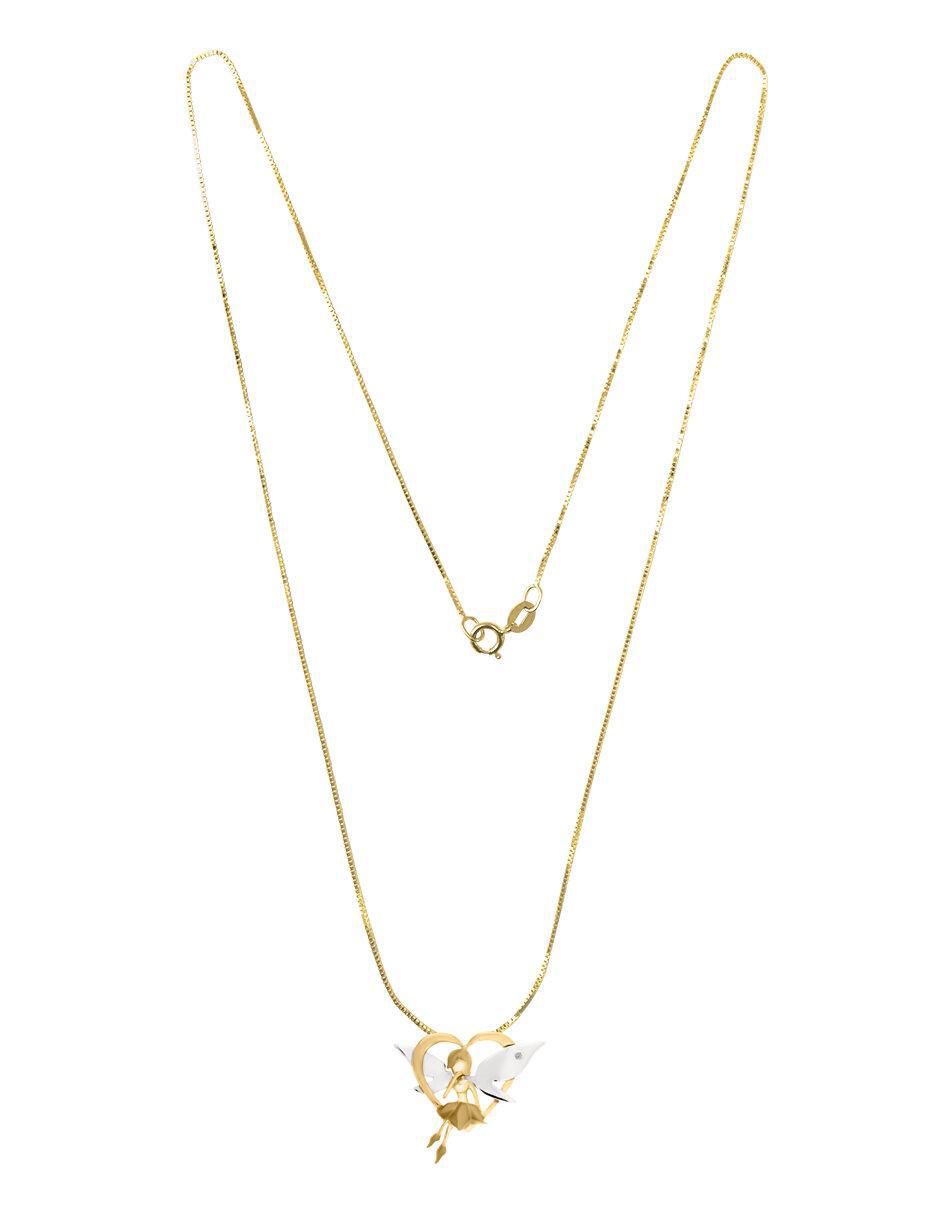 Colgante y dije "de" hada fianelli yuliet sin licencia "de" oro 14 k diamante